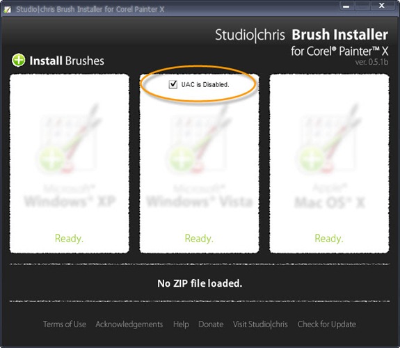Studio|chris Brush Installer for Corel Painter X ver 0.5.1b Studio|chris Brush Installer for Corel Painter X ver 0.5.1b