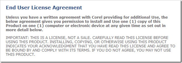 Corel General License Corel General License