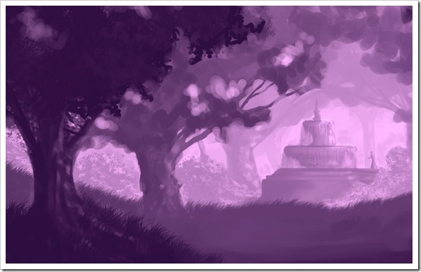 Forest Speed Painting Crop