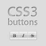 CSS3 Metallic and Glossy Buttons Without Images