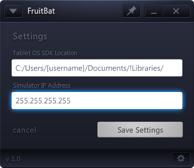 fruitbat_settings fruitbat_settings